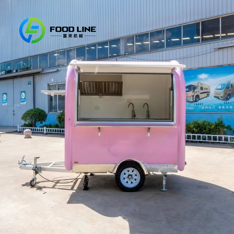 Food Snacks Catering - Op maat gemaakte vintage roze mini