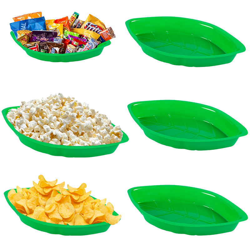 Food Snacks Candy - 6 stks Palmbladvorm Voedsel Herbruikbare Snackbakje