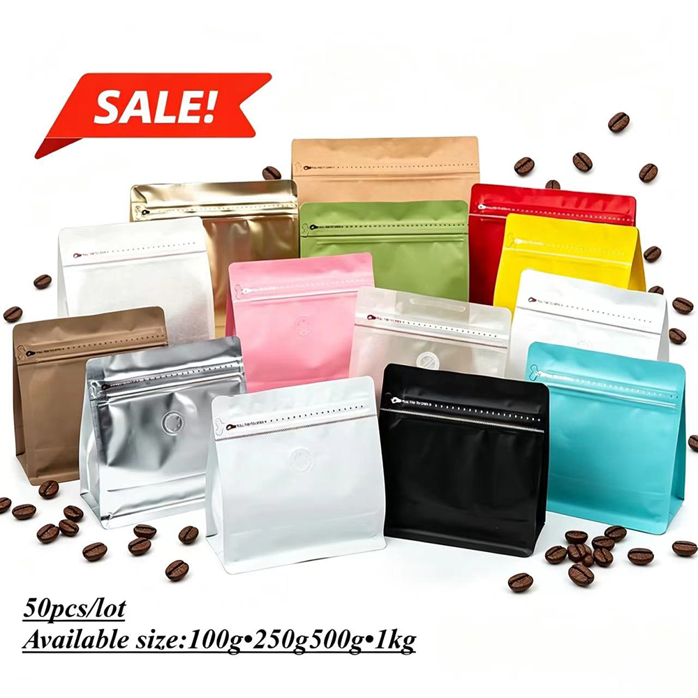 Food Snacks That Are Black - 50 Stuks Mat Zwart Mylar Aluminiumfolie