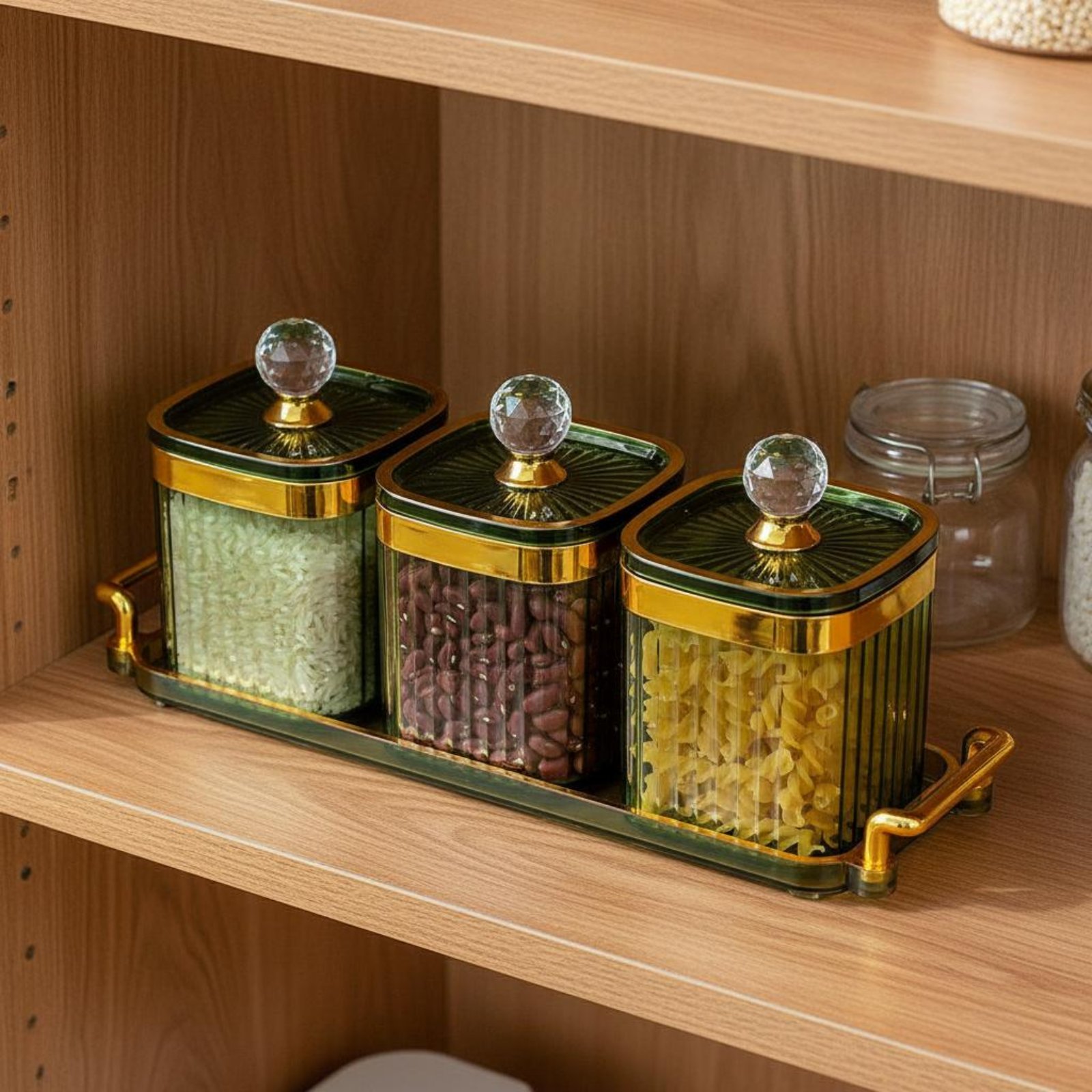 Food Snacks Candy - Decoratieve snackset met luchtdichte sluiting, luxe