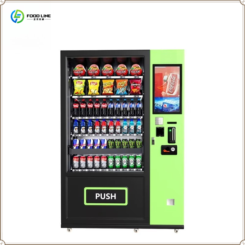 Food Snacks Drinks - Automatische slimme verkoopautomaat voor eten en