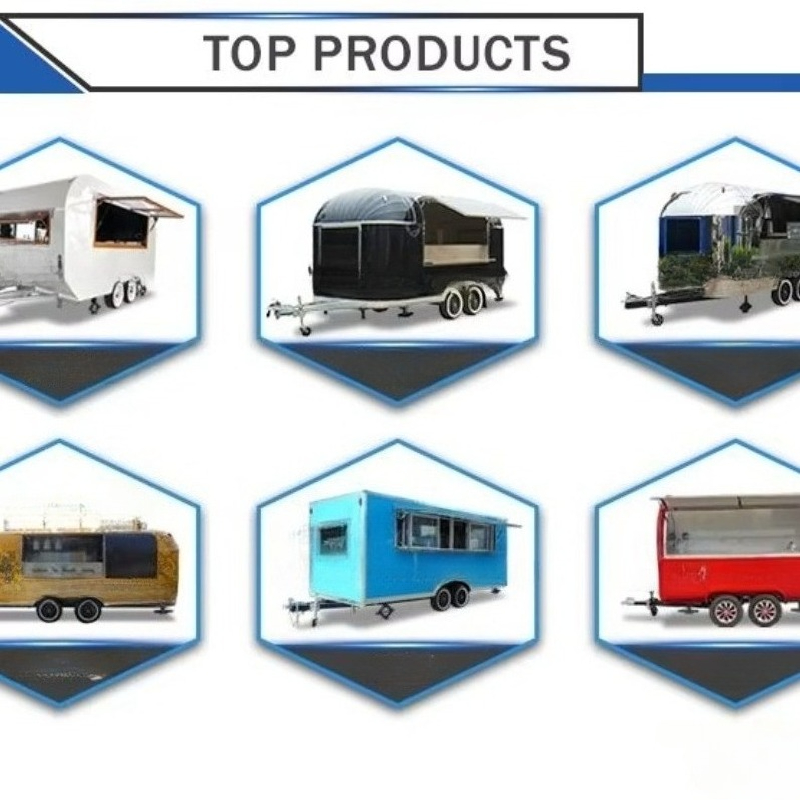 Food Truck With Snacks - Mobiele foodtruck, kraam, ijskar, snackkar, aanpasbaar