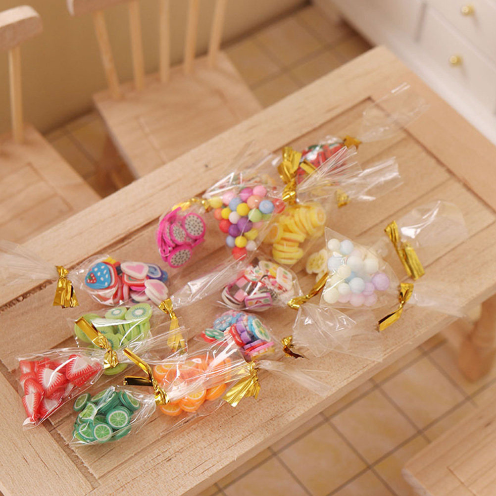 Food Snacks Packaging - 12 Stuks Mini Verpakte Snacks Versieringen