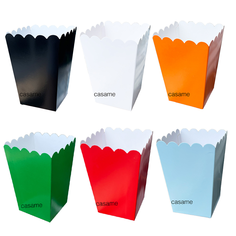 Food Snacks Candy - 12 stuks papier snoep kartonnen popcorn