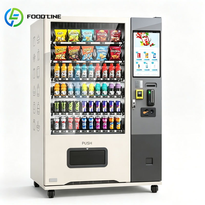 Food Snacks Drinks - Drankautomaten, commerciële automatische koudedrankdispensers, snackautomaten, slimme