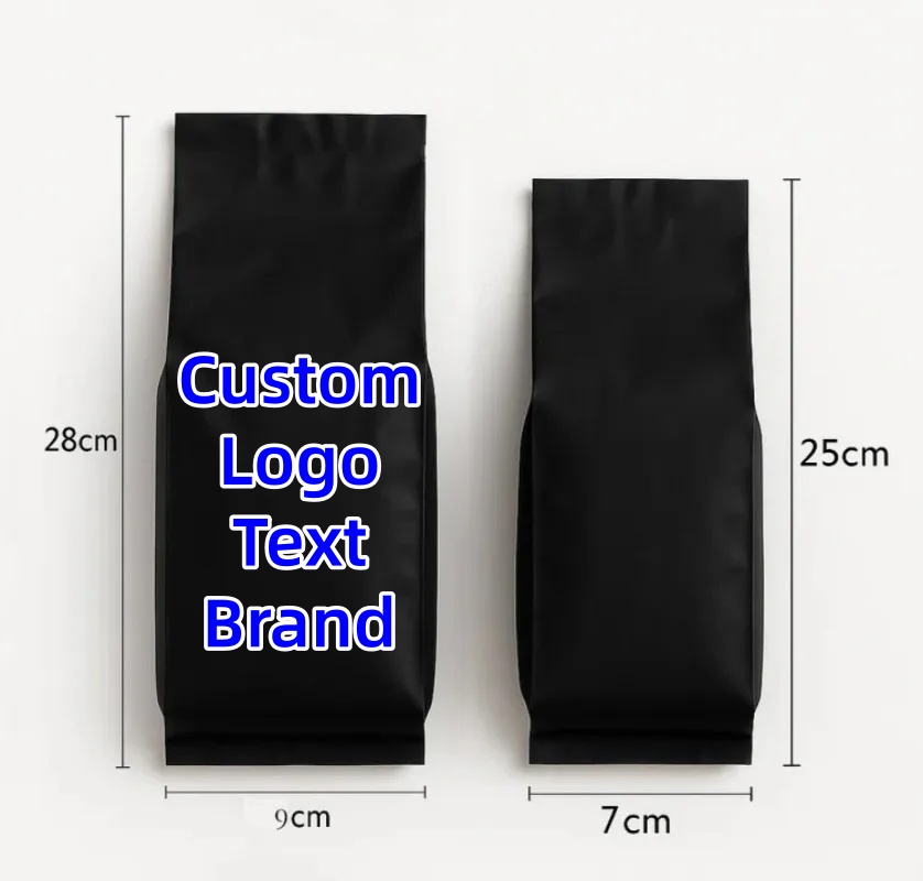 Food Snacks That Are Black - 100 stuks openbare matte zwarte aluminiumfolie