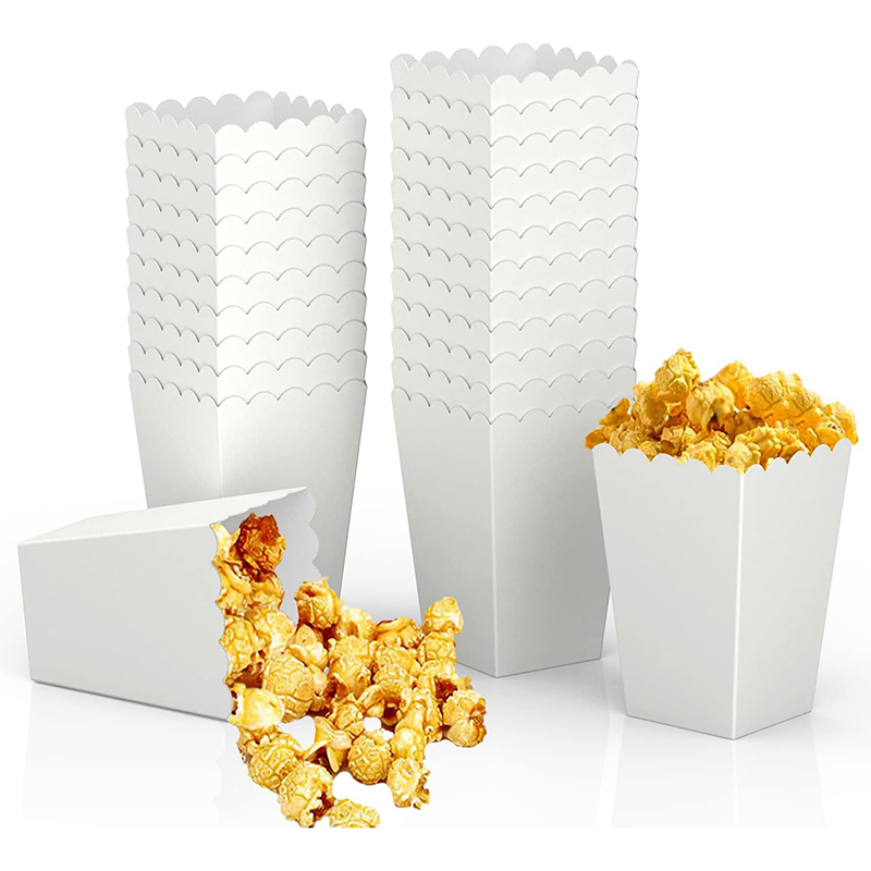 Food Snacks Candy - 12 stuks papier snoep kartonnen popcorn