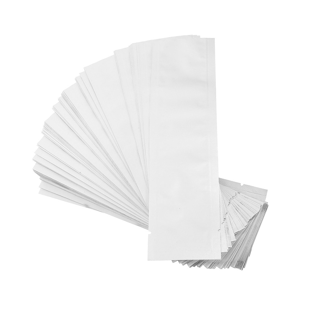 Food Snacks With Protein - 100 stuks herbruikbare aluminiumfolie-heatsealzakjes voor eiwitpoeder,