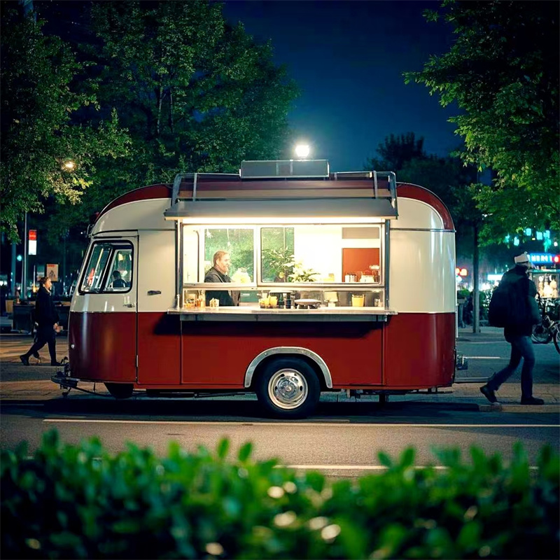 Food Snacks Catering - Mobiele foodtruck, cateringkar, buitenkraam, snackbar-apparatuur
