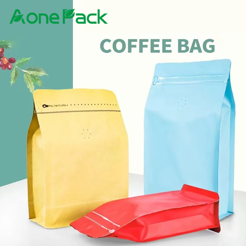 Food Snacks With Protein - 50 stuks hersluitbare ziplock koffiebonenzakken met