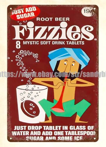 Food Snacks Drinks - Fizzies jaren 60 frisdranktabletten voedsel snack