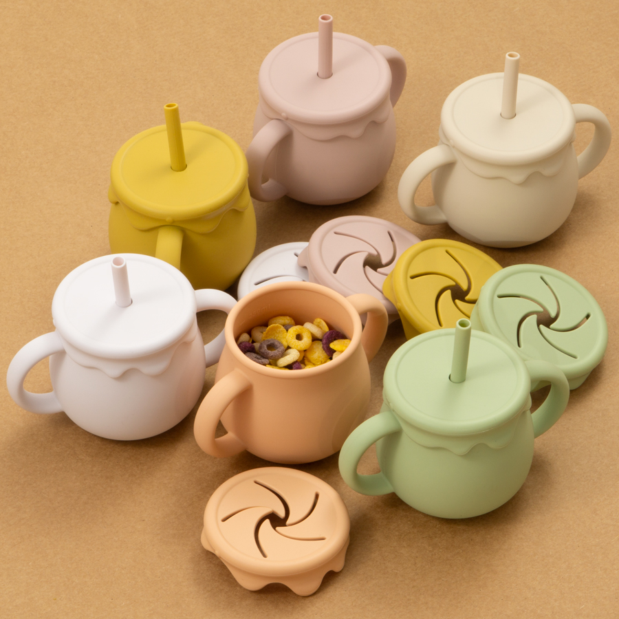 Food Snacks Drinks - New Kids Siliconen Voeden Voedsel Opbergdoos