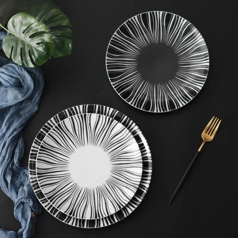 Keramische Zwart Witte Strepen - Food Snacks That Are Black recensie en prijs