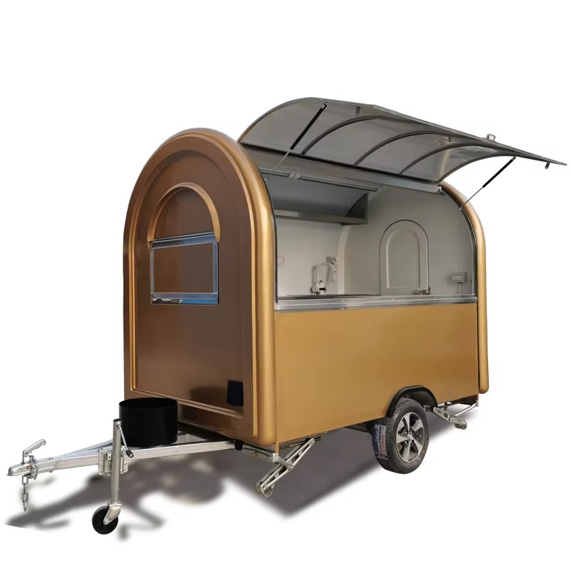 Mobiele foodtrucks, koffiekarr - Food Truck With Snacks recensie en prijs