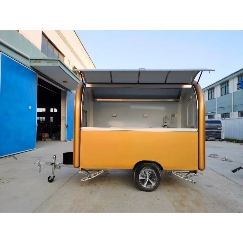 Mobiele foodtrucks, koffiekarr - Food Truck With Snacks recensie en prijs