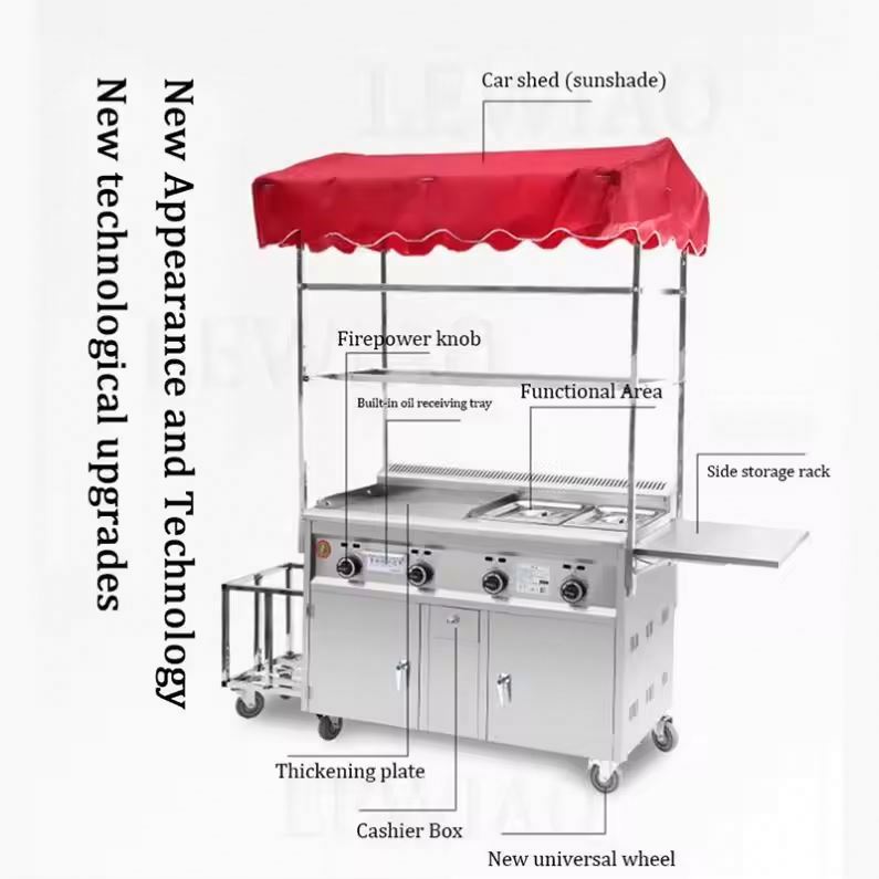 Mobiele foodtruck van roestvri - Food Snacks Catering recensie en prijs