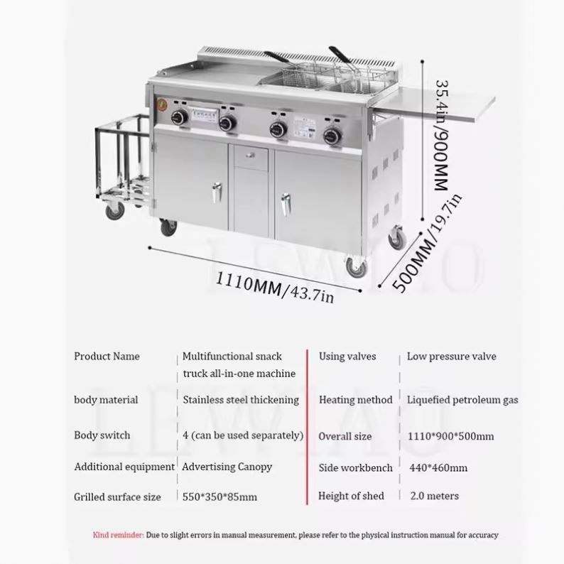 Mobiele foodtruck van roestvri - Food Snacks Catering recensie en prijs