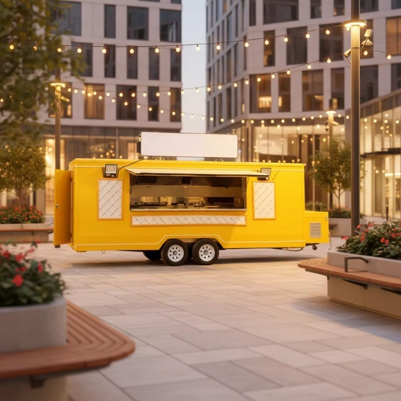 Mobiele keuken, foodtruck, sna - Food Truck With Snacks recensie en prijs