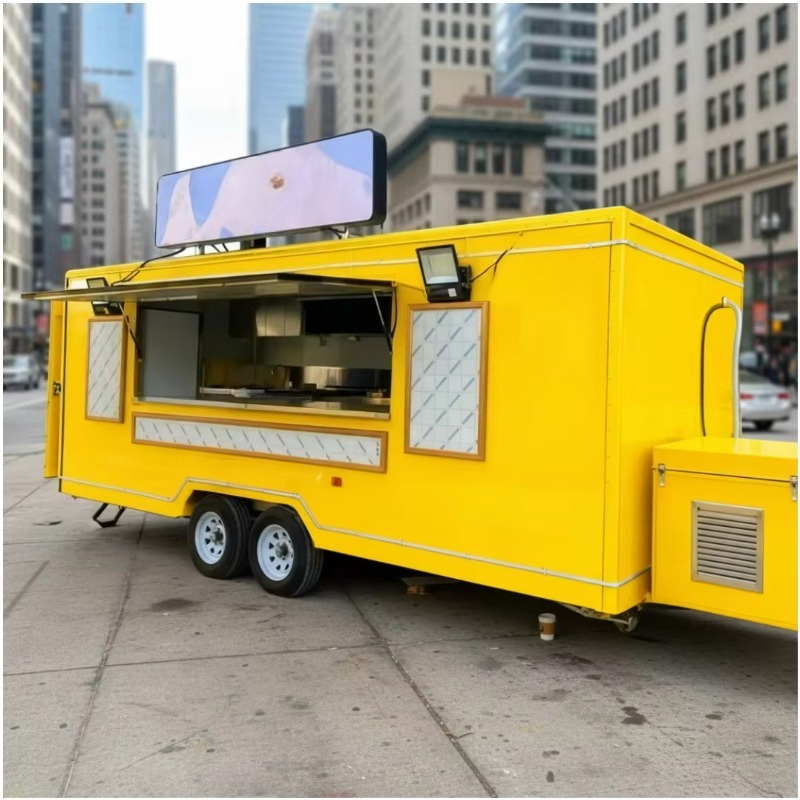 Mobiele keuken, foodtruck, sna - Food Truck With Snacks recensie en prijs
