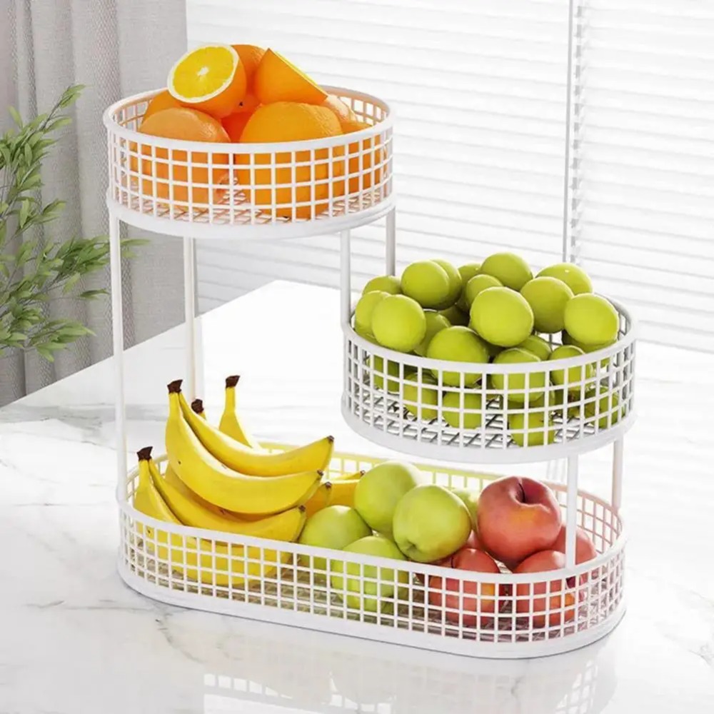 Drielaagse fruitmand Woonkamer - Food Snacks Drinks recensie en prijs