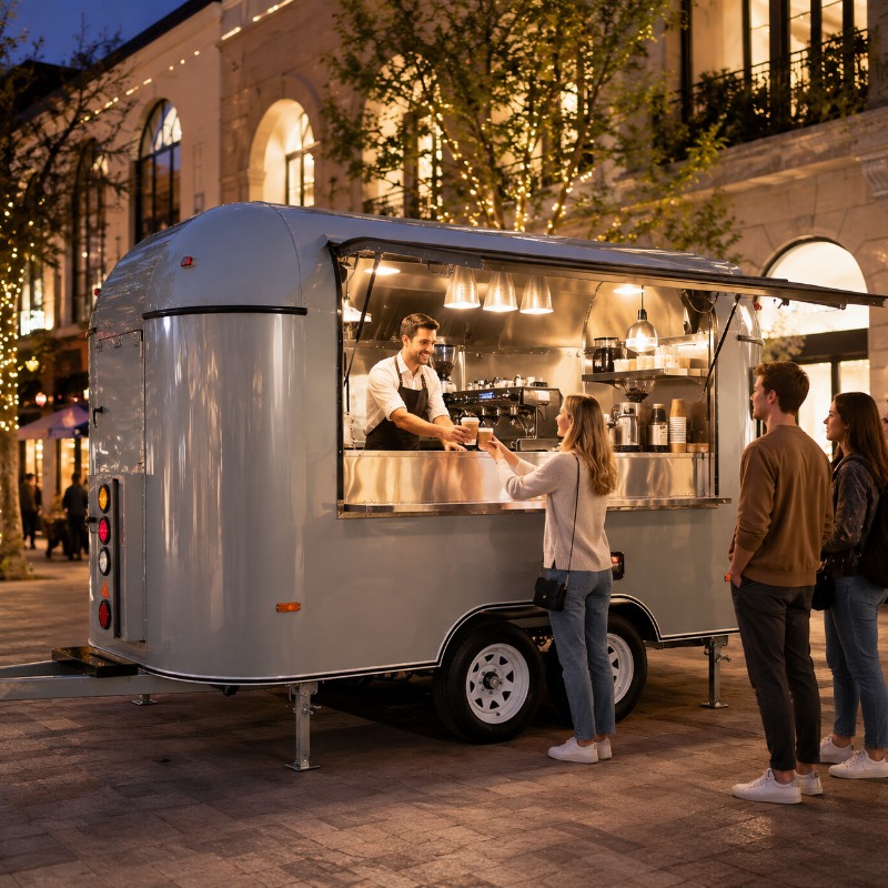 Foodtruck met volledig uitgeru - Food Truck With Snacks recensie en prijs