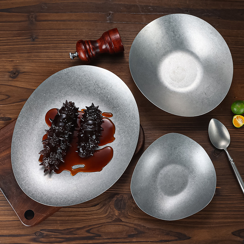 Onregelmatige roestvrijstalen  - Food Snacks Restaurant recensie en prijs
