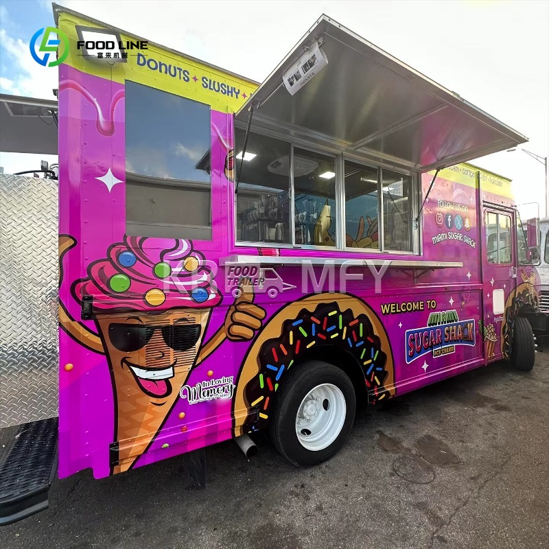 China Food Trailer Cart 4-wiel - Food Snacks Catering recensie en prijs