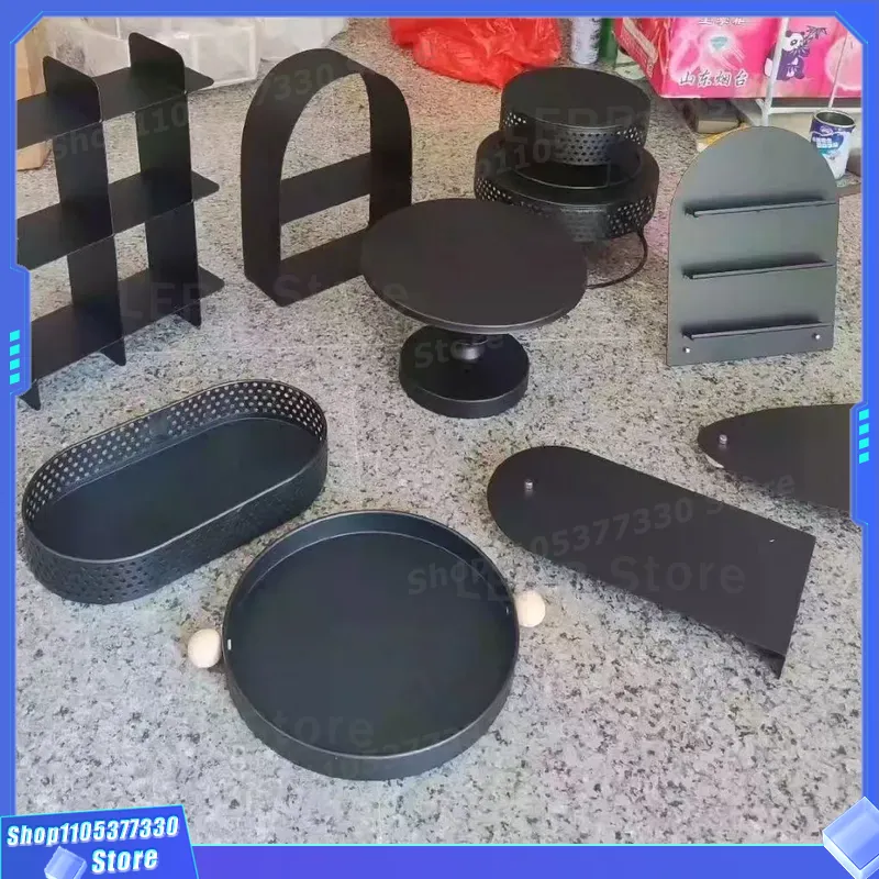 Zwart metalen taartstandaard v - Food Snacks That Are Black recensie en prijs