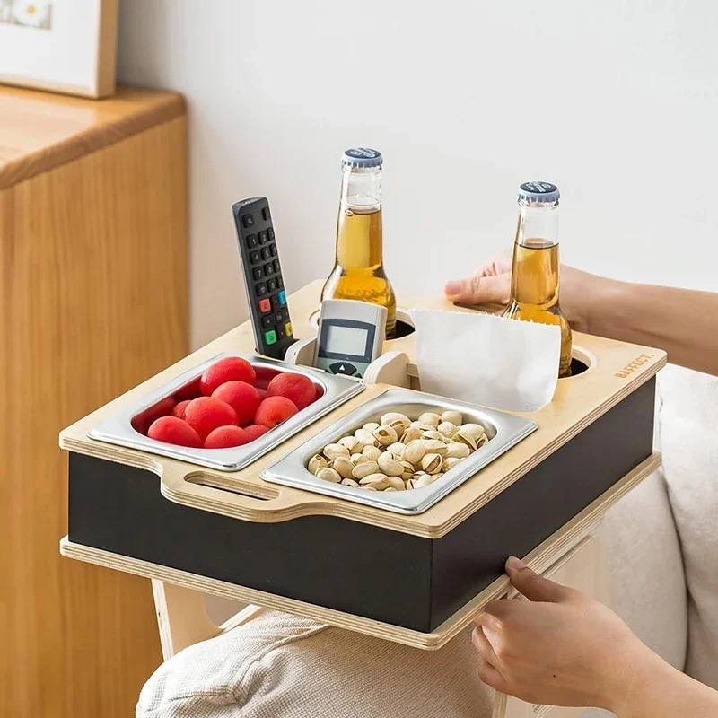 Rechthoek Bamboe Dienblad Desk - Food Snacks Drinks recensie en prijs