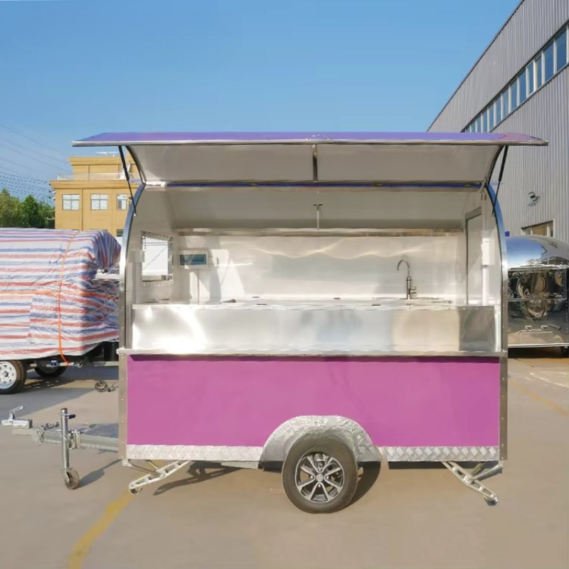 Mobiele foodtruck, kraam, ijsk - Food Truck With Snacks recensie en prijs
