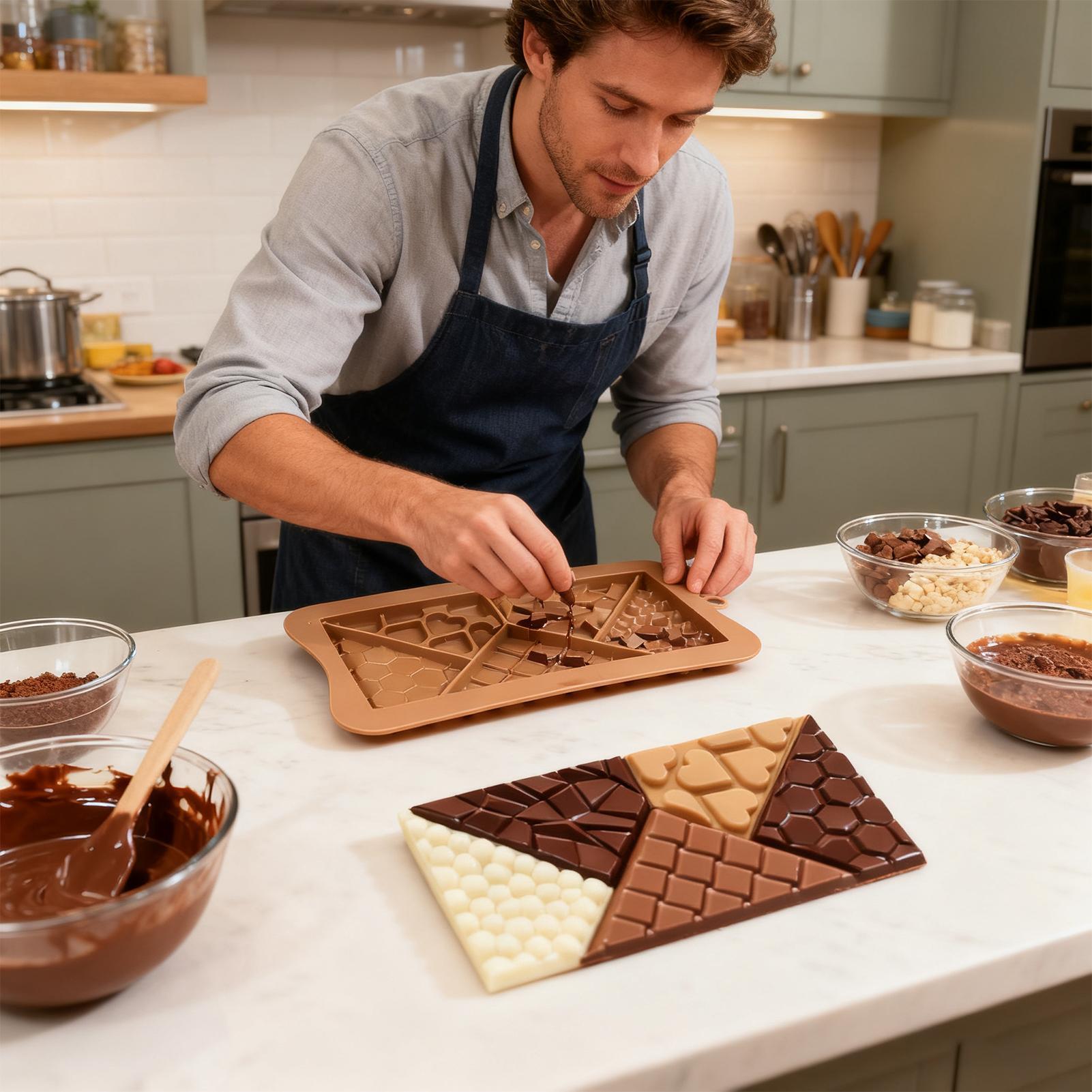Siliconen chocoladereepvorm Vo - Food Snacks With Protein recensie en prijs