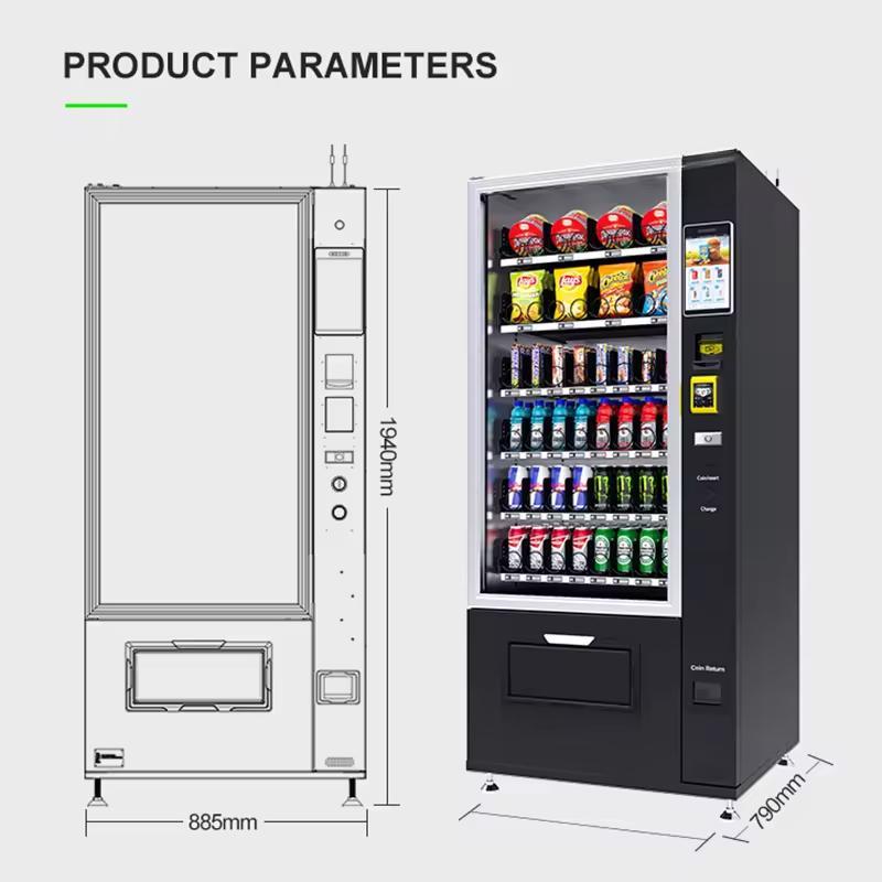 Klassieke combivendingautomaat - Food Snacks Drinks recensie en prijs