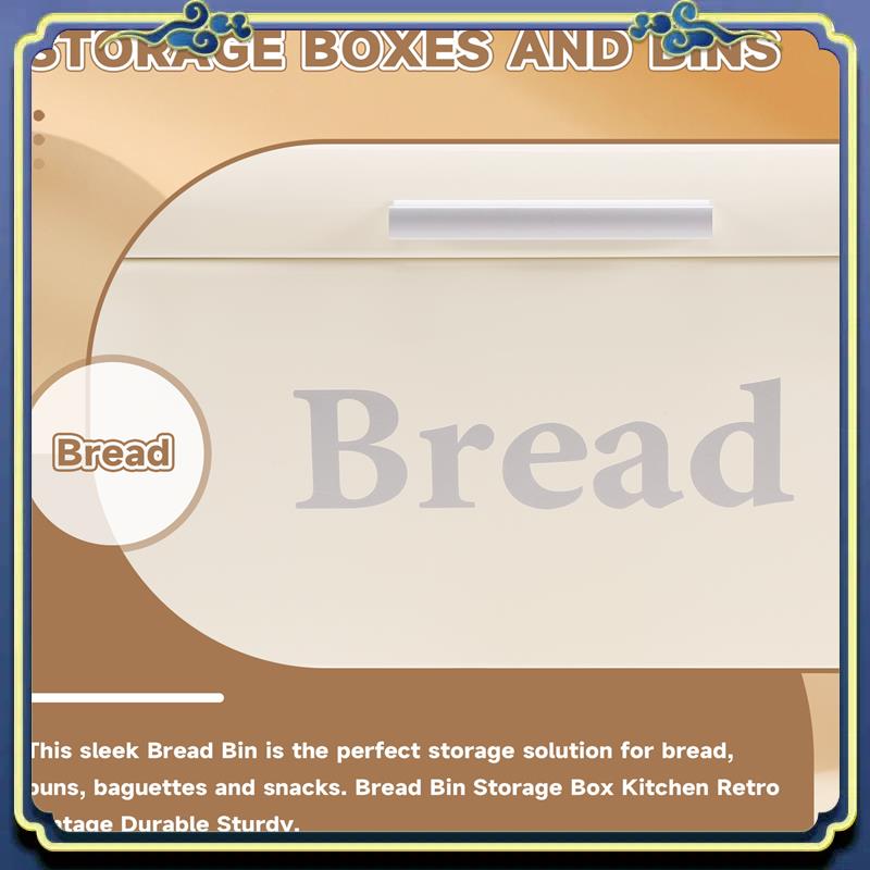 Vintage brooddoos kast ijzeren - Food E Snacks recensie en prijs