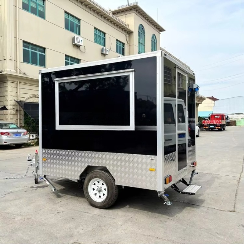 Fastfood mobiele keuken, conce - Food Truck With Snacks recensie en prijs