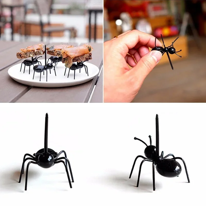 112 stks/set Zwarte Mieren Tan - Food Snacks That Are Black recensie en prijs
