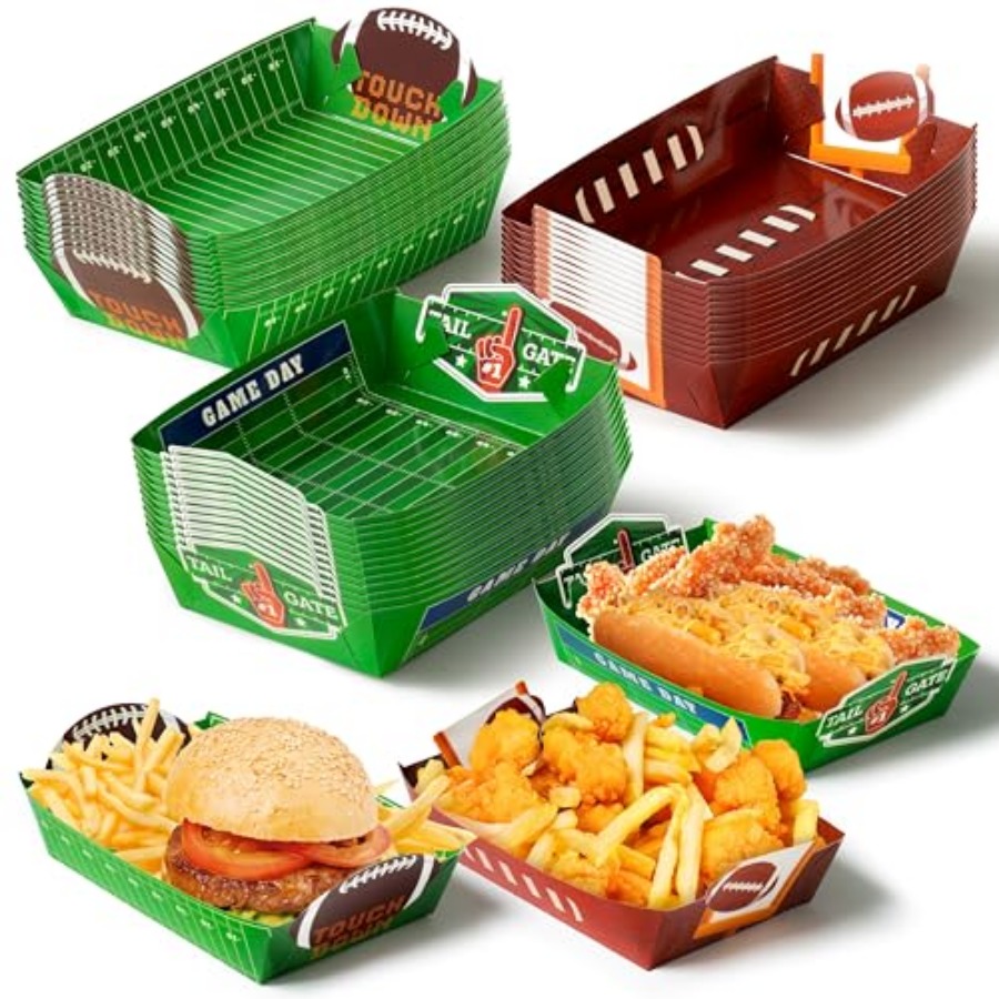 Grote voedselborden - 36 stuks - Food Snacks Game recensie en prijs