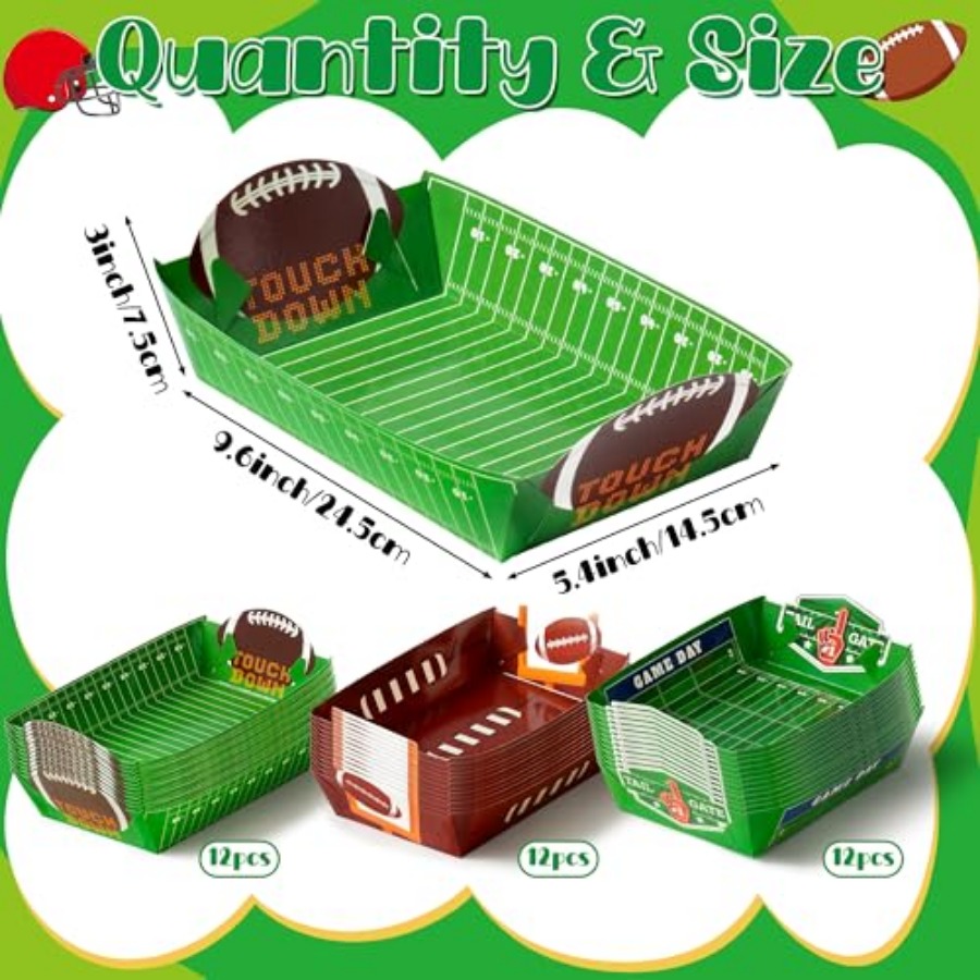 Grote voedselborden - 36 stuks - Food Snacks Game recensie en prijs