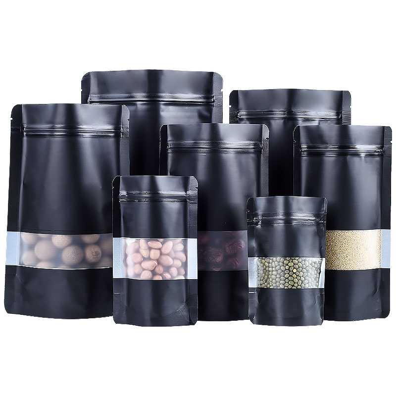 100PCS Stand-up Mat Zwart Alum - Food Snacks That Are Black recensie en prijs