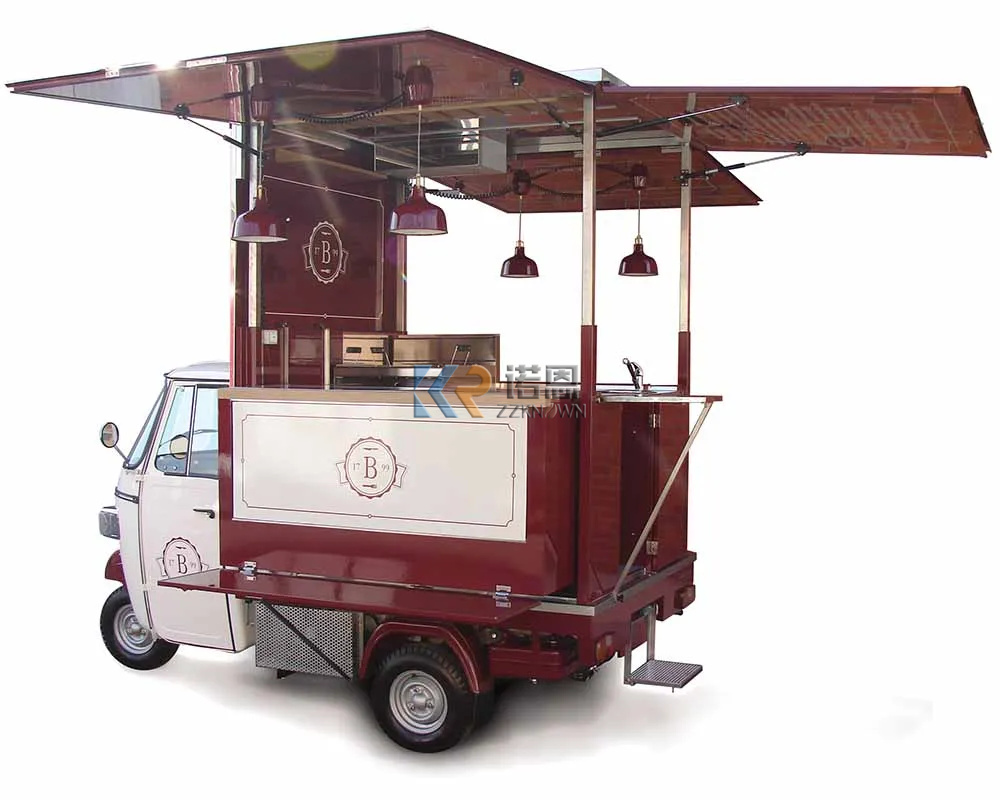 Multifunctionele koffiekarren  - Food Truck With Snacks recensie en prijs