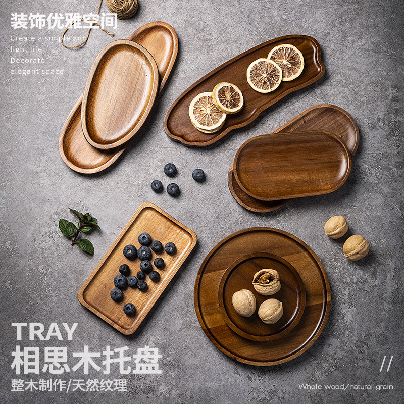 Servies Massief Houten Dienbla - Food Snacks In Japan recensie en prijs