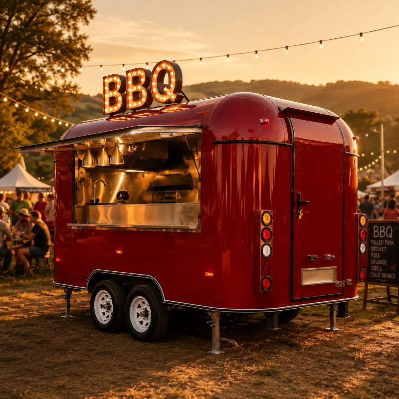 Foodtruck, straatcatering, op  - Food Truck With Snacks recensie en prijs