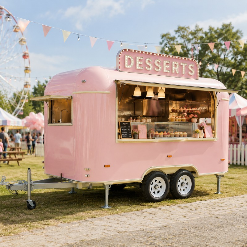 Foodtruck, straatcatering, op  - Food Truck With Snacks recensie en prijs