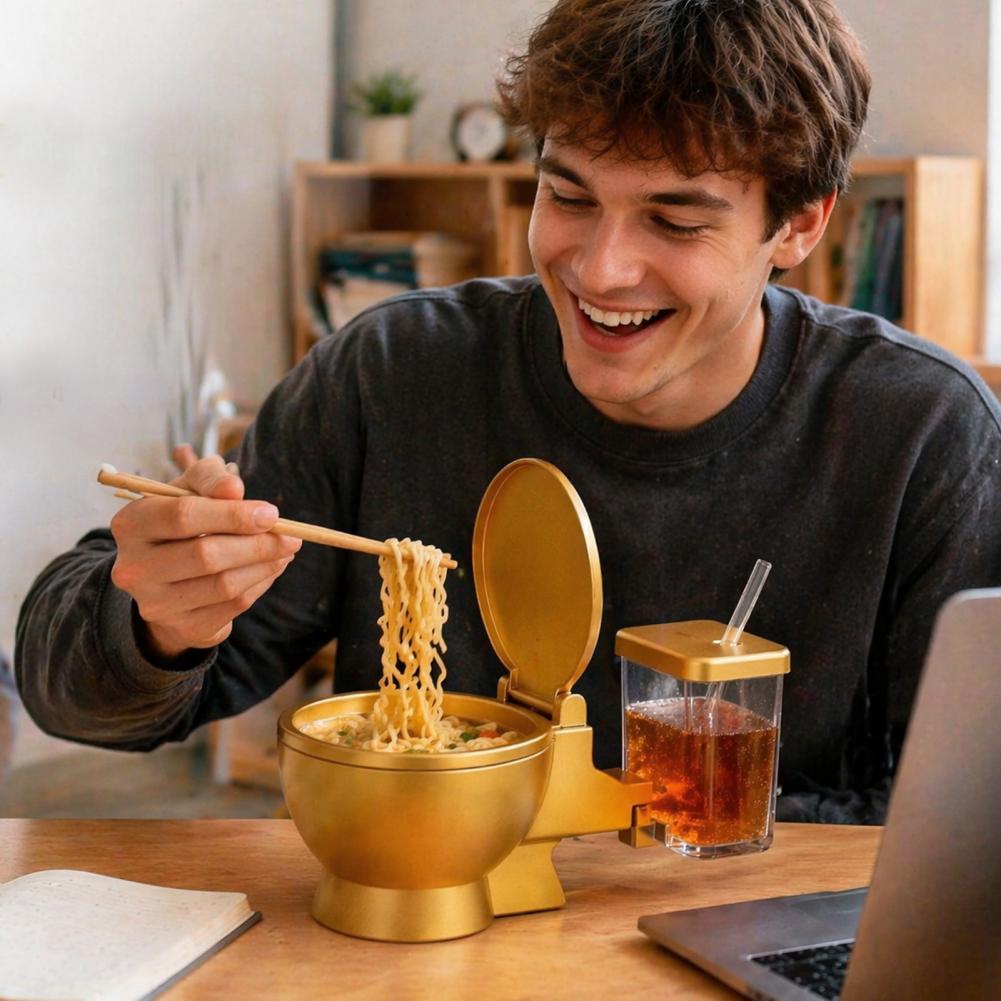 Toiletvormige ramenkomset, ing - Food Snacks Drinks recensie en prijs