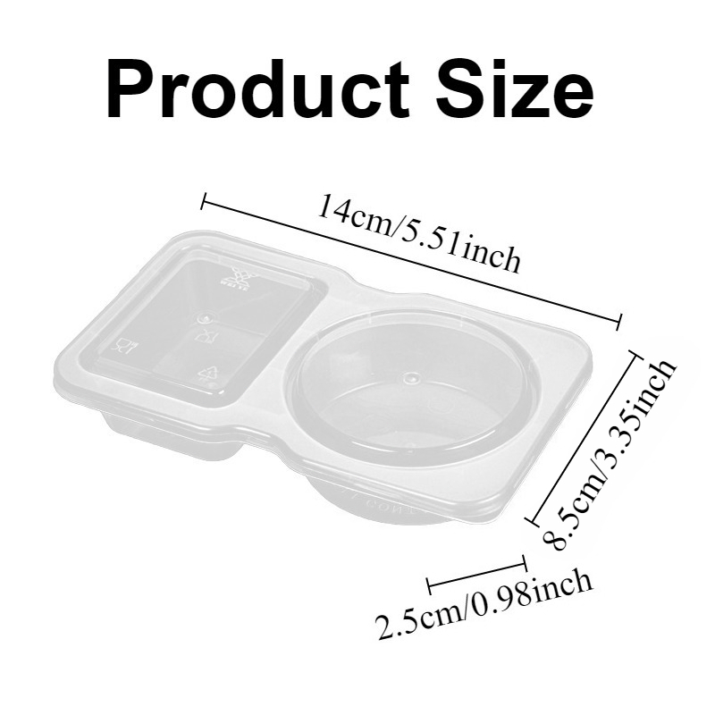 5/10/20/40PCS Dubbele Comparti - Food Snacks Wholesale recensie en prijs