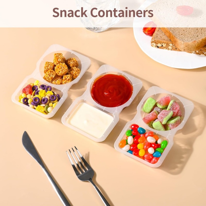 5/10/20/40PCS Dubbele Comparti - Food Snacks Wholesale recensie en prijs