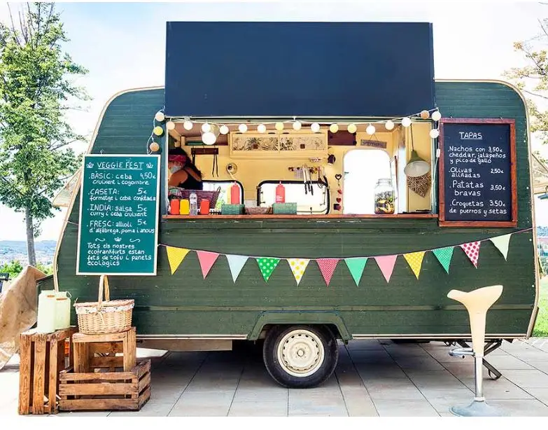 Kleine mobiele elektrische sna - Food Truck With Snacks recensie en prijs