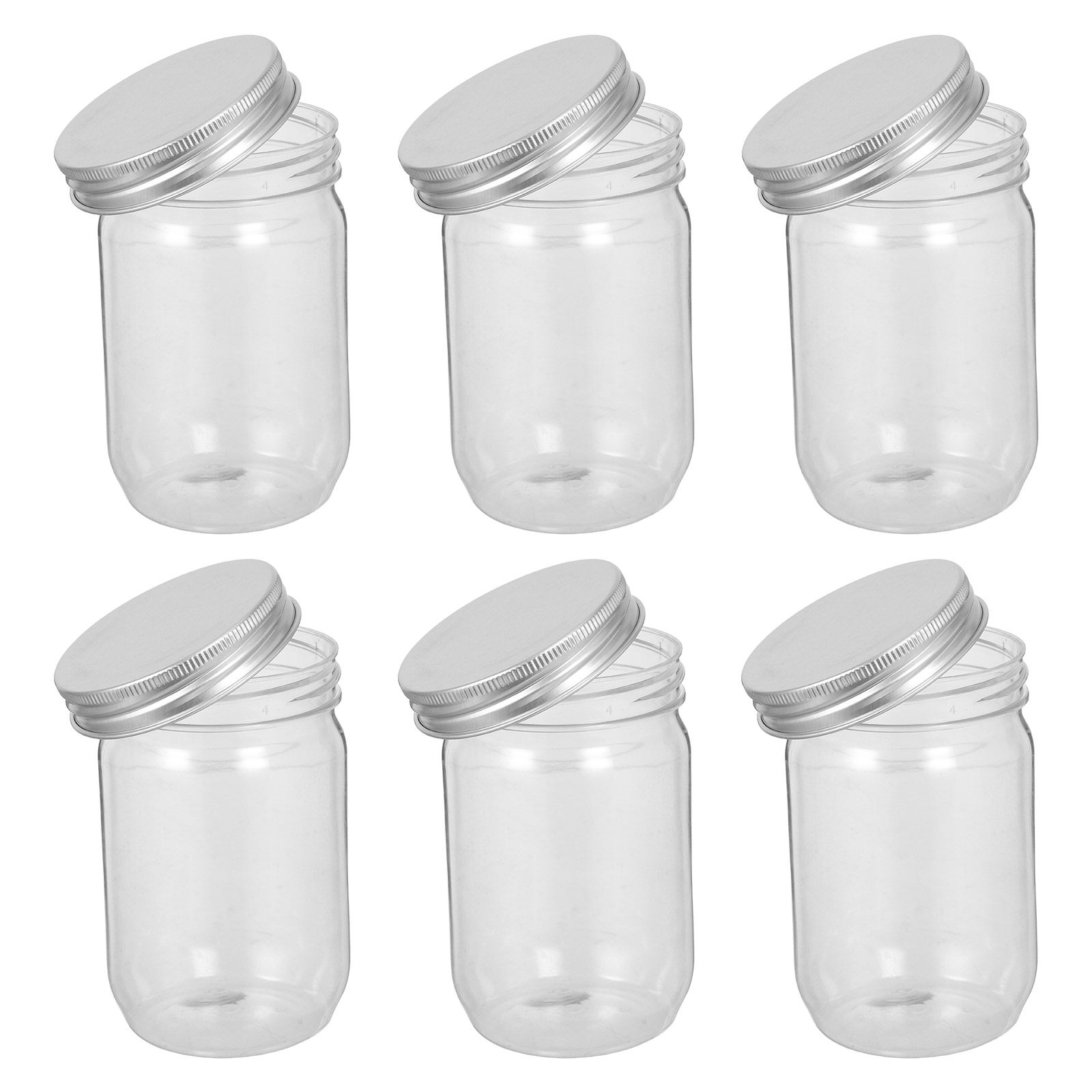 6 stuks doorzichtige plastic m - Food Snacks Candy recensie en prijs