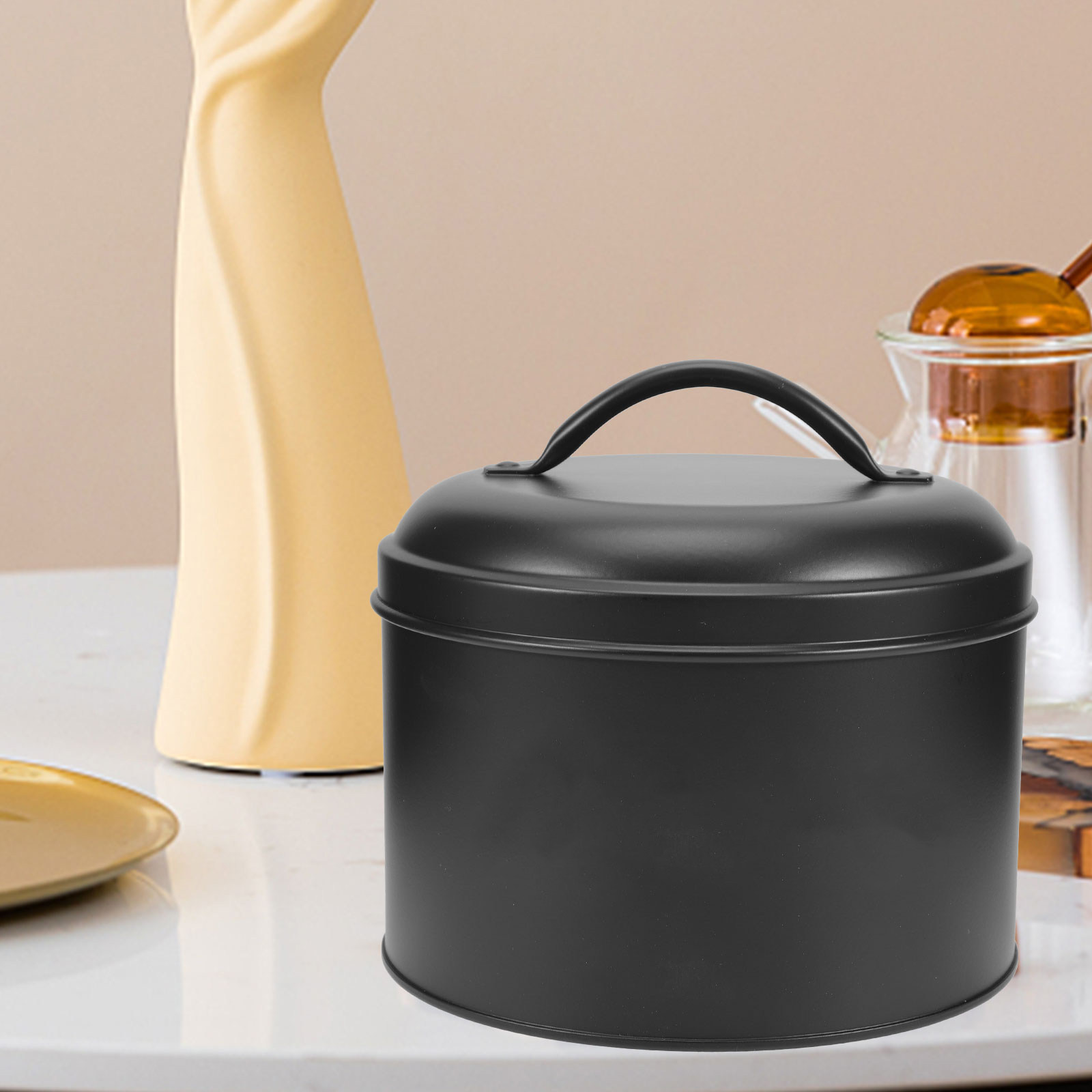 Metalen voedselopslagpot, luch - Food Snacks Candy recensie en prijs