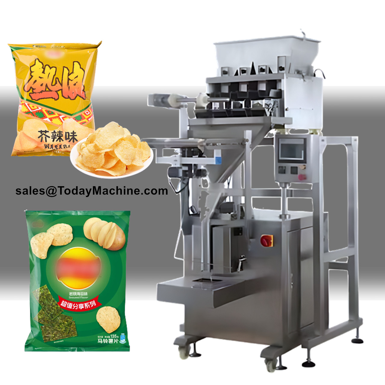 Lineaire weegschaal automatisc - Food Snacks Packaging recensie en prijs