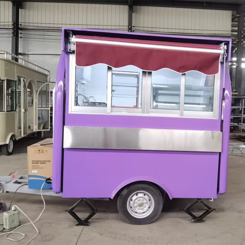 Hotdogkraam, cateringkar, snac - Food Truck With Snacks recensie en prijs